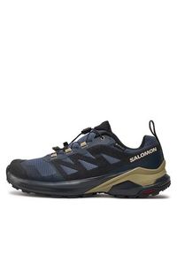 salomon - Salomon Buty do biegania X-Adventure Gore-Tex L47526000 Granatowy. Kolor: niebieski. Technologia: Gore-Tex #3