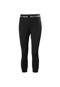 Legging 3/4 kobiety Helly Hansen Lifa Merino MIDW. Kolor: czarny. Sezon: lato. Sport: turystyka piesza #1