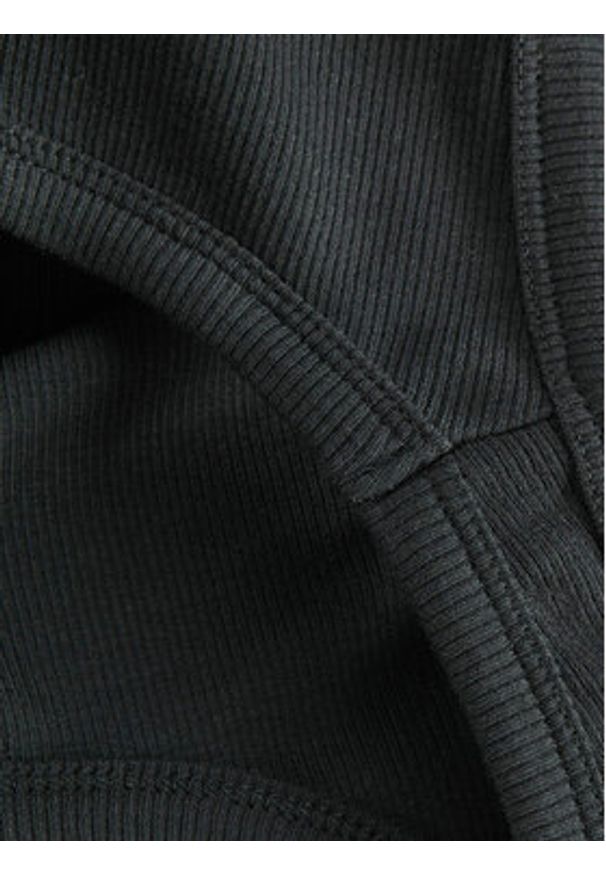 JJXX Top Fallon 12200401 Czarny Slim Fit. Kolor: czarny. Materiał: bawełna