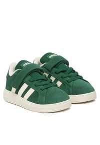 Adidas - adidas Sneakersy Grand Court 2.0 JR0776 Zielony. Kolor: zielony. Materiał: skóra, zamsz #3