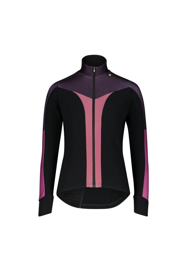 BIORACER - Damski jersey z długim rękawem Bioracer Vesper Tempest Thermal. Kolor: różowy, wielokolorowy, fioletowy. Materiał: jersey. Długość rękawa: długi rękaw. Długość: długie. Sezon: zima. Sport: kolarstwo