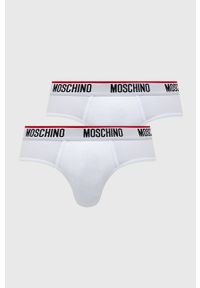 Moschino Underwear Slipy męskie kolor biały. Kolor: biały #1