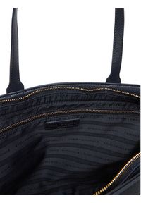 TOMMY HILFIGER - Tommy Hilfiger Torebka Th Logotape Tote AW0AW17449 Granatowy. Kolor: niebieski. Materiał: skórzane #3