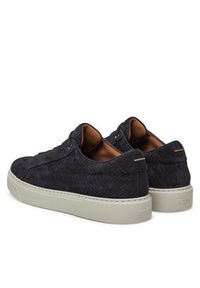 BOSS Sneakersy Gary Tenn Sdbuwv 50538983 Granatowy. Kolor: niebieski. Materiał: zamsz, skóra