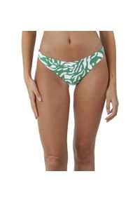 Damskie figi bikini Barts Sula Cheeky Bum. Kolor: biały, zielony, wielokolorowy