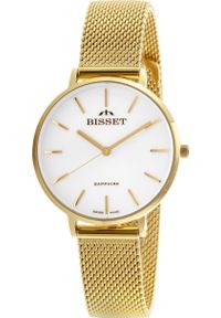 Zegarek Bisset Szwajcarski zegarek damski Bisset BSBF32 złoty st. Kolor: złoty #1