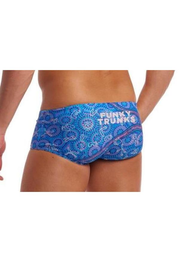 FUNKY TRUNKS - Trunki męskie Funky Trunks Sea Dreams - sidewinder. Kolor: niebieski