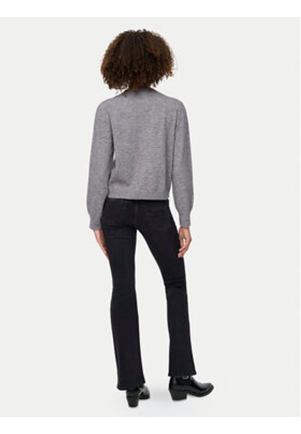 only - ONLY Kardigan Camille 15349639 Szary Regular Fit. Kolor: szary. Materiał: syntetyk