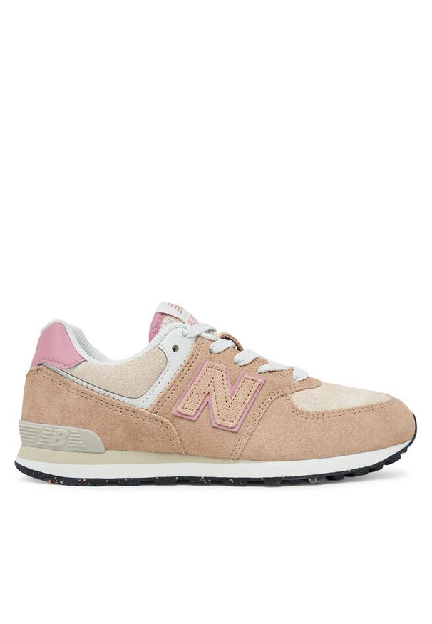 Sneakersy New Balance. Kolor: brązowy. Model: New Balance 574