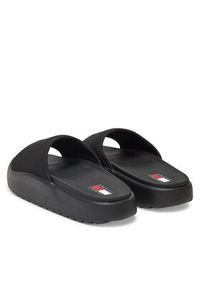 Tommy Jeans Klapki Tjw Comfy Pool Slide EN0EN02765 Czarny. Kolor: czarny. Materiał: materiał #6