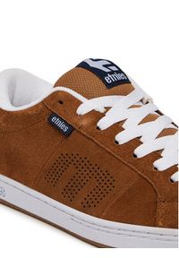 Etnies Sneakersy Kingpin 4101000091 Brązowy. Kolor: brązowy. Materiał: zamsz, skóra