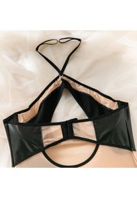 Intica - Body z wycięciem na szyję eleganckie na specjalne okazje Tryntsje. Kolor: czarny. Materiał: materiał #10