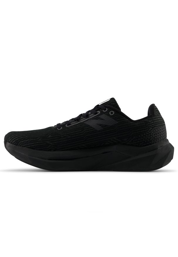 Buty męskie New Balance FuelCell Propel v5 MFCPRLK5 – czarne. Okazja: na co dzień. Kolor: czarny. Materiał: guma, syntetyk, materiał. Szerokość cholewki: normalna. Sport: fitness, bieganie
