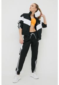 adidas Performance dres HD9029 damski kolor czarny. Kolor: czarny. Materiał: dresówka #6
