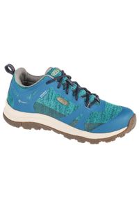 keen - Buty trekkingowe damskie Keen Terradora II WP. Zapięcie: sznurówki. Kolor: niebieski. Materiał: materiał, tkanina. Szerokość cholewki: normalna