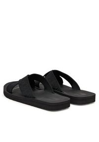 Calvin Klein Klapki Ess Diecut Xcross Wb Aop HM0HM02093 Czarny. Kolor: czarny. Materiał: materiał #6