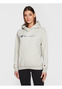 Champion Bluza 115477 Szary Regular Fit. Kolor: szary. Materiał: syntetyk, bawełna