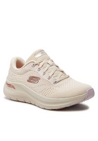 skechers - Skechers Sneakersy Arch Fit 2.0-Big League 150051/NTMT Beżowy. Kolor: beżowy. Materiał: mesh, materiał #4