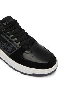 Just Cavalli Sneakersy 80QA3SM1 ZPC09 Czarny. Kolor: czarny. Materiał: skóra #5