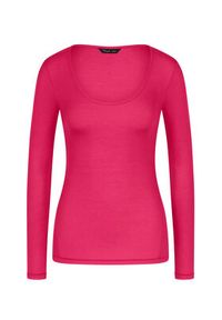 Triumph Koszulka piżamowa Bauty Layers 10225060 Różowy Slim Fit. Kolor: różowy. Materiał: lyocell #3