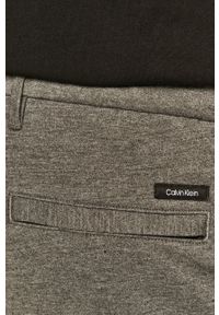 Calvin Klein - Spodnie. Okazja: na co dzień. Kolor: szary. Styl: casual #2