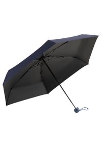 Składany mini parasol podróżny w granatowym kolorze Peterson PTN UMB-03T. Kolor: niebieski #1