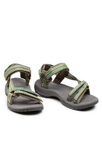 Teva Sandały Terra Fi Lite 1001474 Zielony. Kolor: zielony. Materiał: materiał #3