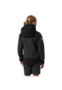Kurtka wodoodporna dla dzieci Helly Hansen Salt port 2.0. Kolor: czarny