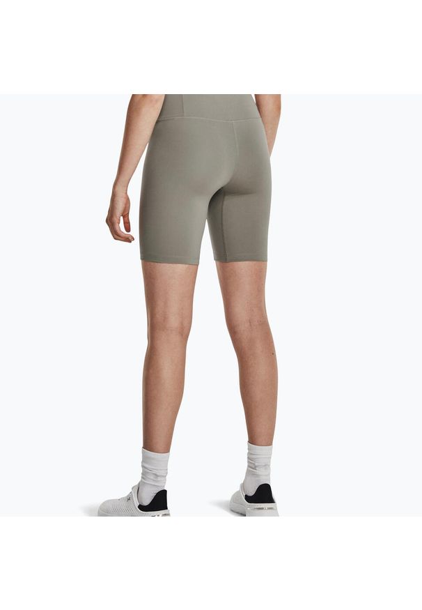 Spodenki fitness damskie Under Armour Motion Bike Short. Kolor: zielony. Sport: fitness