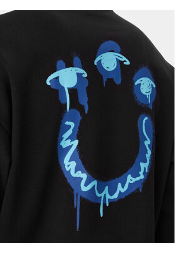 Hugo - HUGO Bluza Nucavex 50560062 Czarny Regular Fit. Kolor: czarny. Materiał: bawełna