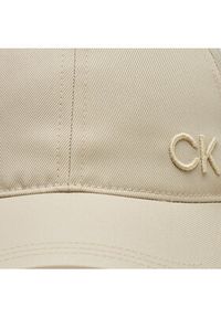 Calvin Klein Czapka z daszkiem Ck Embroidery Shiny Cap K60K611726 Szary. Kolor: szary. Materiał: materiał