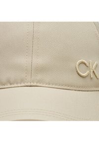 Calvin Klein Czapka z daszkiem Ck Embroidery Shiny Cap K60K611726 Szary. Kolor: szary. Materiał: materiał #3