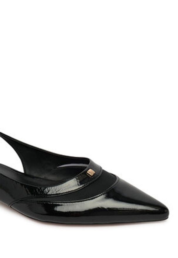 HÖGL Baleriny 1-101916 Czarny. Kolor: czarny. Materiał: skóra