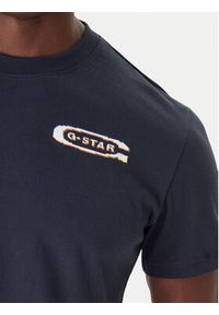 G-Star RAW - G-Star Raw T-Shirt Back Gr Arch D26047-C336 Czarny Regular Fit. Kolor: czarny. Materiał: bawełna #3