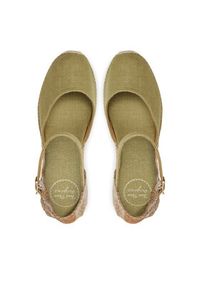Toni Pons Espadryle Caldes Zielony. Kolor: zielony. Materiał: materiał #5