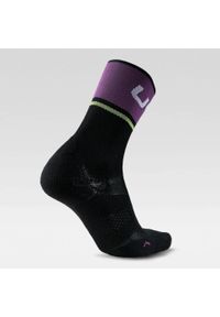 UYN - Skarpety rowerowe WOMAN CYCLING ONE LIGHT SOCKS r.35-36. Kolor: fioletowy, wielokolorowy, czarny. Sport: kolarstwo #2