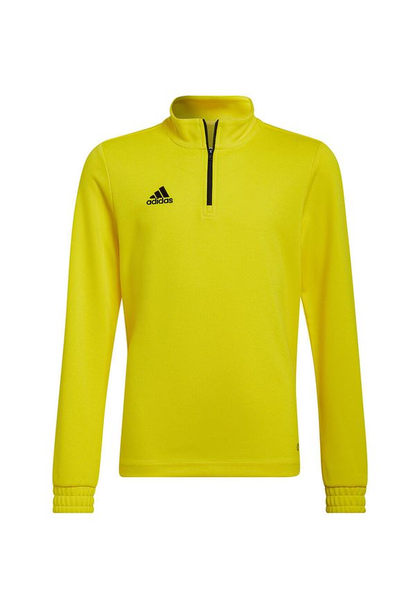 Adidas - Bluza piłkarska dla dzieci adidas Entrada 22 Training Top. Kolor: czarny, wielokolorowy, żółty. Sport: piłka nożna
