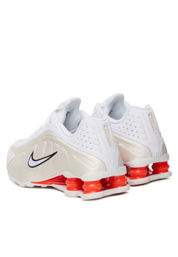 Nike Sneakersy Sox R4 AR3565 103 Biały. Kolor: biały. Materiał: skóra