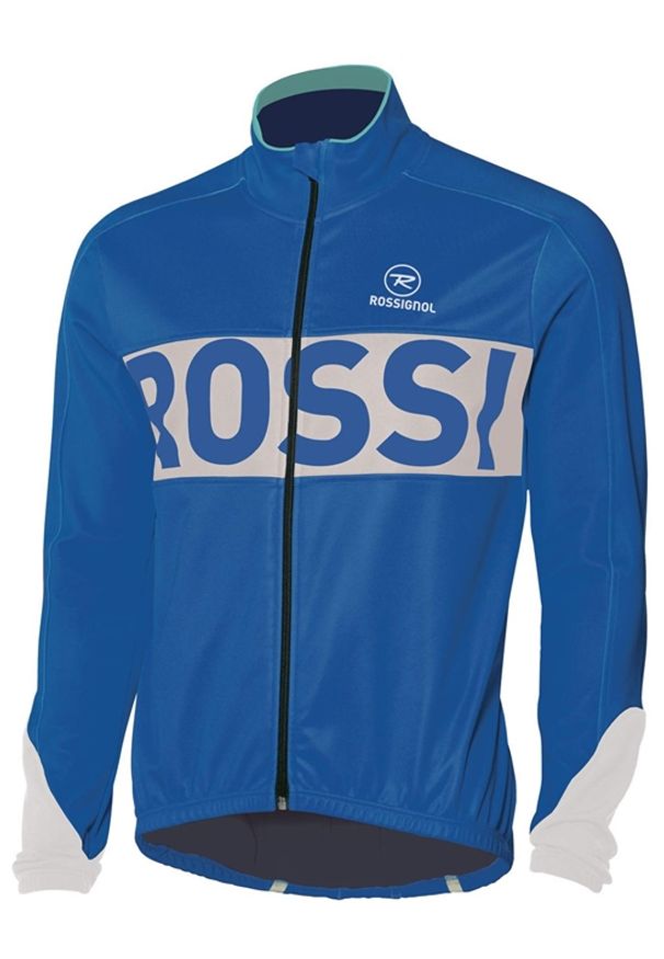 Rossignol Bluza Long Sleeves Jersey Blue. Materiał: jersey