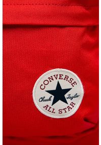 Converse - Plecak. Kolor: czerwony. Materiał: poliester, materiał. Wzór: gładki #4