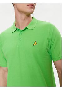 Brave Soul Polo MPS-149IMAIB Zielony Straight Fit. Typ kołnierza: polo. Kolor: zielony. Materiał: bawełna #4