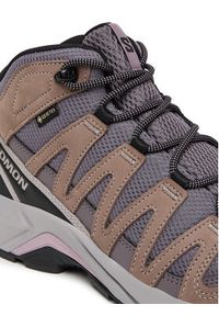 salomon - Salomon Trekkingi X-Adventure Recon Mid Gore-Tex L47753400 Fioletowy. Kolor: fioletowy. Materiał: materiał #5