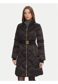 Marciano Guess Płaszcz zimowy 5BGL38 7374A Czarny Regular Fit. Kolor: czarny. Materiał: syntetyk. Sezon: zima
