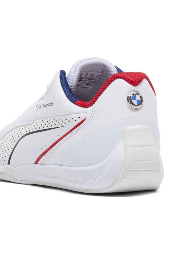 Puma - Młodzieżowe sneakersy BMW M Motorsport Drift Cat 11 PUMA White. Okazja: na co dzień. Kolor: biały, wielokolorowy, beżowy