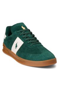 Polo Ralph Lauren Sneakersy Hrt Aera Pp 809954903005 Zielony. Kolor: zielony. Materiał: skóra, zamsz