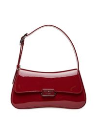 Emporio Armani Torebka EW001013 AF17287 U5068 Bordowy. Kolor: czerwony. Materiał: skórzane