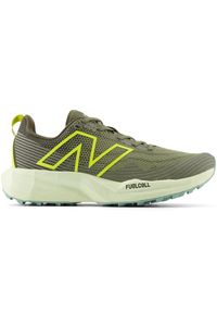 Buty męskie New Balance FuelCell Venym MTVNYMG – zielone. Kolor: zielony. Materiał: materiał, syntetyk, guma. Szerokość cholewki: normalna. Sport: fitness, bieganie