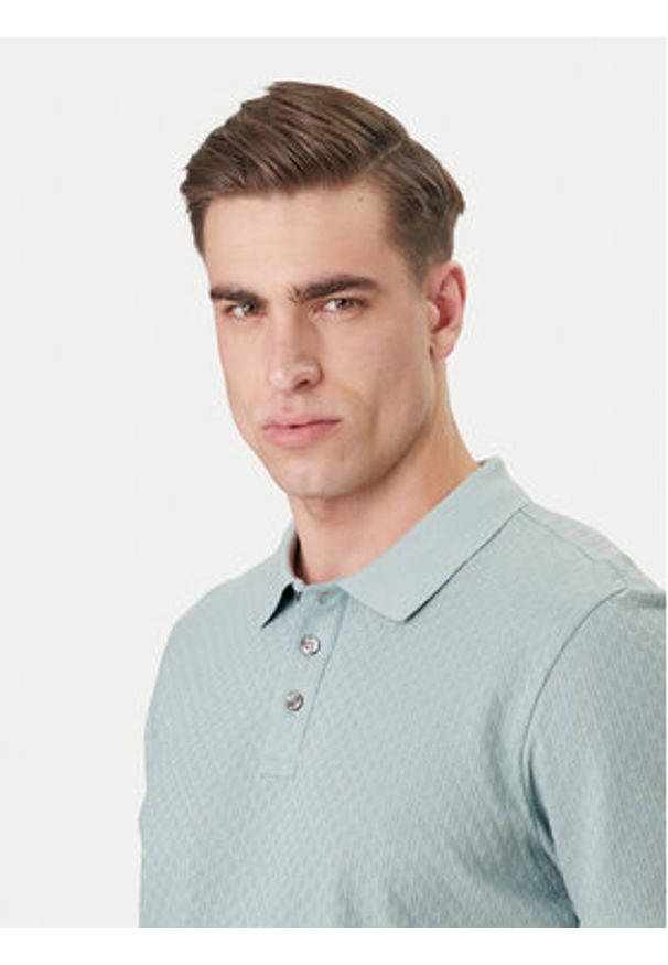 JOOP! Polo Roni 10100056 30100501 Zielony Regular Fit. Typ kołnierza: polo. Kolor: zielony. Materiał: bawełna