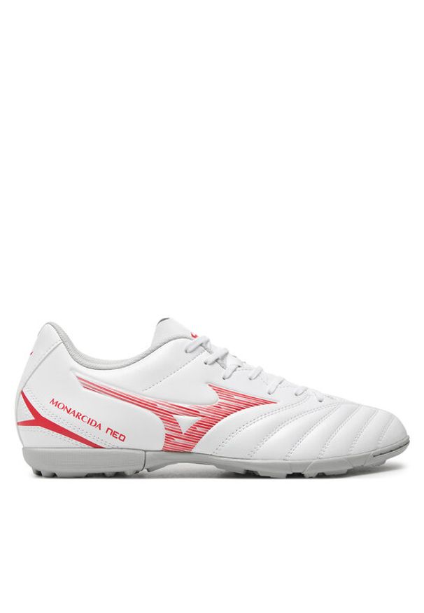 Mizuno Buty do piłki nożnej Monarcida Neo III Select As P1GD242560 Biały. Kolor: biały. Materiał: skóra