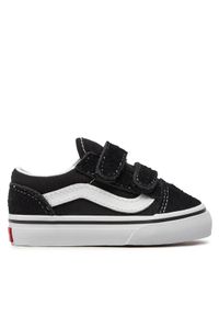 Vans Tenisówki Old Skool V VN000D3YBLK Czarny. Kolor: czarny. Materiał: zamsz, skóra #1